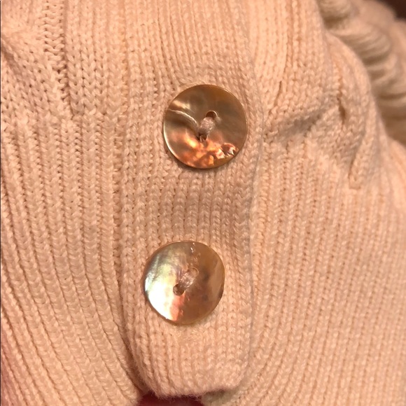 Nicklaus cream colored button up cardigan vest - Picture 5 of 6